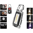 Wixann 500mAh Rechargeable Torch, 1000 Lumens LED Work Light, 3 Lighting Modes Waterproof Pocket Torch