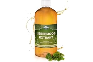Martenbrown® Lebermoos-Extrakt rein 1 Liter Lebermoos Universaldünger | pilzheilende Wirkung | Anti-Pilz-Extrakt für Bakterien und Pilzbefall bei Pflanzen Lebermoosextrakt (44,99€ / l)