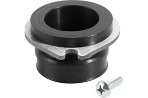 RQYEKDO Garbage Disposal Replacement Parts Flex Coupler Compatible with Insinkerator Flexible Rubber Insert Discharge Anti-Vibration Tailpipe Mount Coupling with Screws Replaces Part Number 74085