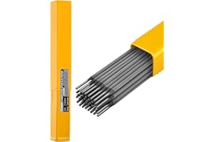 Saker Welding Rods 2.5mm Mild Steel Electrodes,Carbon Steel Stick Welding Rods, E6013 General Purpose (50 Rods)