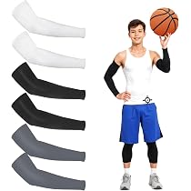 1Pcs Cooling Arm Sleeves Cover Outdoor UV Sun Protection Armband Golf Athletic Sports Cycling Running Compression Sleeves