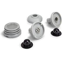 Kit De 4 Raccords Pour Tuyaux De Piscine 32mm/38mm - Colliers Acier Inoxydable Inclus - Raccord Double Embout Pour Pompe Et Robinet - 13