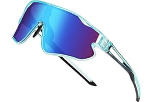 DUCO Kids Sunglasses Childrens Teens Sports Running Baseball Cycling Outdoor Polarised Sunglasses UV400 Protection Sports Sun Glasses for Boys & Girls DK268