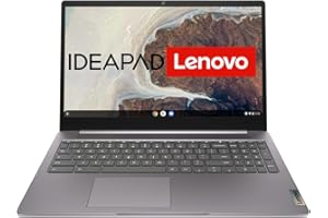 Lenovo Chromebook IdeaPad 3i | 15,6Écran Tactile Full HD | Intel Celeron N4500 | 8 Go de RAM | Disque SSD de 128 Go | Graphiques Intel UHD | Chrome OS | QWERTZ | Gris | 3 Mois de Soins Premium