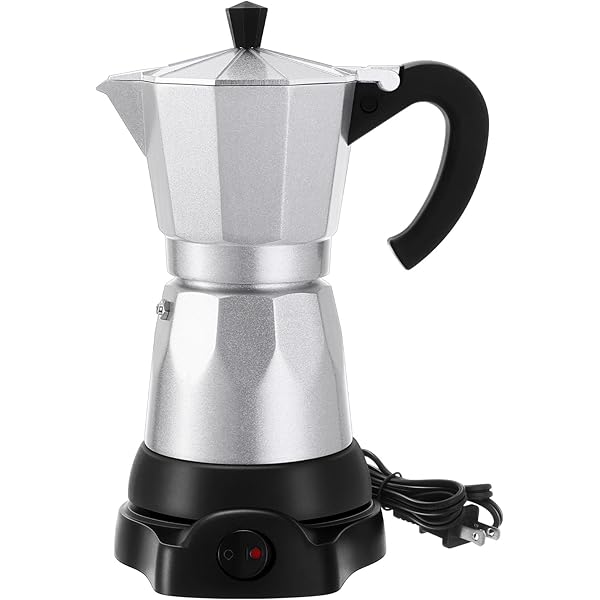 Buy Bincoo 120ML/2 Cup Stovetop Espresso Maker Double Valve Moka