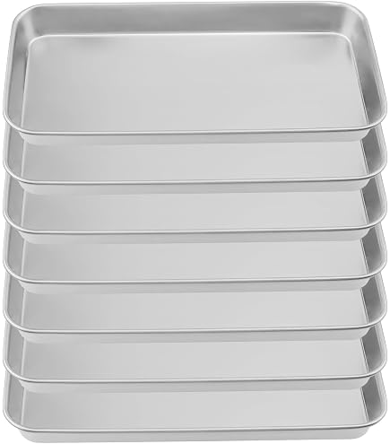 4 Plateaux à Instruments En Acier Inoxydable - Plateaux Rénaux Pour Laboratoire Médical Ou Clinique