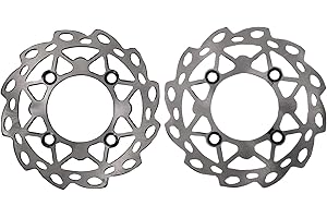 WOOSTAR 188mm Disc Brake Plate 4-Bolt Mounting Replacement for 110cc 125cc Apollo Dirt Pit Bike