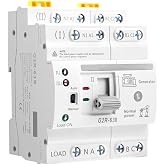 IGEYAPA ATS 4P 6-63A automatic transfer switch 220V | Dual power photovoltaic switch 2 positions for domestic installations