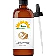 Sun Essential Oils Cedarwood (Huge 4oz Bottle) Bulk Cedarwood - 4 Ounce