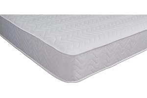 eXtreme comfort ltd – 3ft Single Mattress. 8 Inch Deep Sprung Mattress (3ft x 6ft3, 90cm x 190cm)