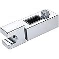 Dreld Shower Head Slider Holder, Adjustable Shower Handset Bracket Bathroom Shower Slide Bar Slider Clamp for 30x18mm Rail Rectangular Shower Rail