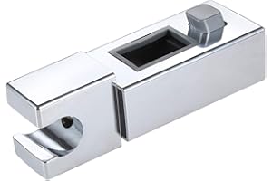 Dreld Uchwyt suwaka głowicy prysznicowej, regulowany uchwyt na słuchawkę prysznicową Łazienka drążek przesuwny zacisk suwaka do szyny 31 x 18 mm prostokątny drążek prysznicowy