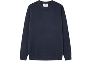 Springfield Sweter Polo Mężczyźni Bouclé jumper