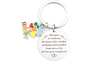 Valtrexo Geschenke zur Einschulung Schulanfang Geschenke Junge Einschulung Geschenk Schlüsselanhänger Engel Geschenk Einschulung Schulanfänger Geschenk zur Einschulung Ausbildungsbeginn Geschenke