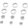 Wiki VALLEY Galaxy Buds Plus SM-R175 - Set di 12 cuscinetti antiscivolo di ricambio, in silicone, per Samsung Galaxy Buds 201