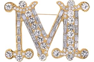 FAIRYGATE Anti Exposure Fixed Brooches Women Unisex Vintage Rhinestone Office Party Brooch Pins Lapel Pin Dress Suit Accessories Boutonniere