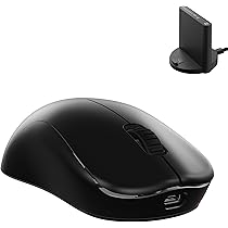 Benq Zowie FK2-DW ブラック ゲーミングマウス ZOWIE FK2-DW 4K ワイヤレスゲーミングマウス for esports