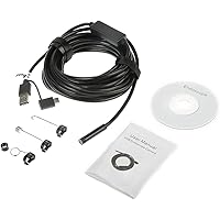 Endoskop-Inspektionskamera, wasserdicht, 3-in-1, USB, 6 LEDs, 1,5 m, kompatibel mit Android-PCs