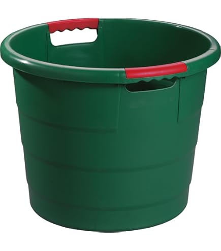 RED HOG - Conteneur Flexible Pour Maison, Jardin, Bâtiments, Super Résistant, Multi-usages, Avec Poignées, Capacité : 120 Kg (fuchsia, 14 L