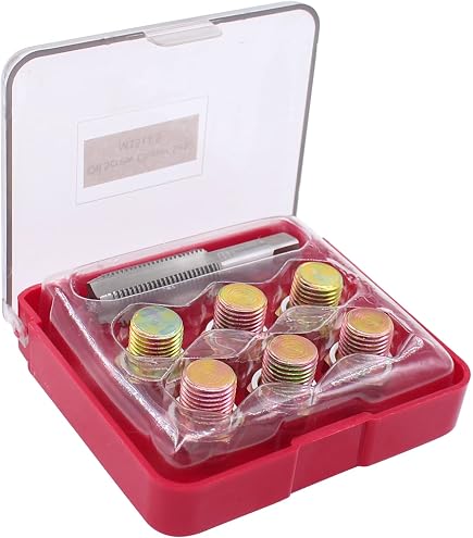 Laser 5225 Kit Riparazione Filettatura Coperchio Carter Olio M13 X 1.5 - Tappo E Rondelle Per M12
