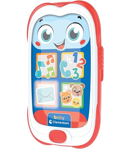 Clementoni Baby-Smartphone Rosa – Interaktives Spielzeug Mit Lichtern, Geräuschen & Liedern Für Kinder Ab 6 Monaten