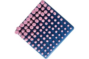 Utoolmart 2.35mm Abrasive Stone Points Corundum Grinding Head Polishing Wheel Bit Shank 1set