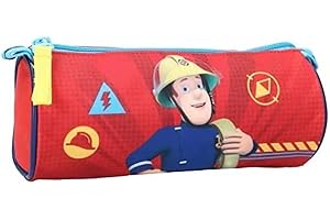 mybagstory - Trousse - Sam le Pompier - Enfant - Ecole - Primaire - Maternelle - Garderie - Crèche - Trousse garçon/fille - Taille 20 cm