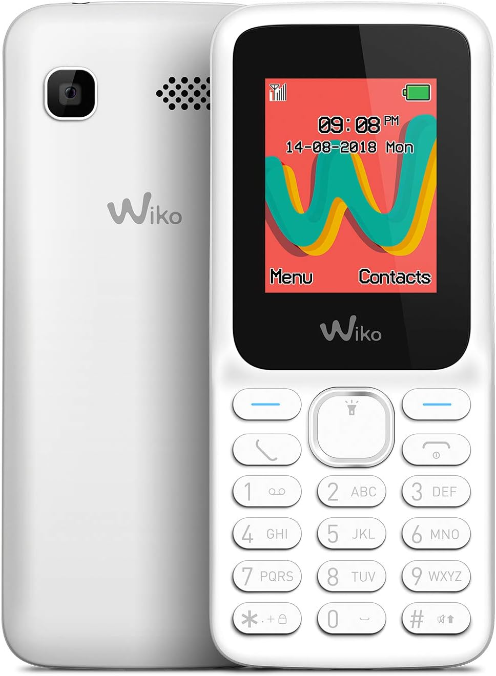 Wiko Lubi5 Plus Telefono Movil 1.8 QVGA BT Blanc