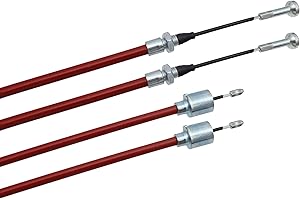 trailer parts4u Longlife Bremsseil für Alko Schnellmontage Glocke Hüllenlänge Gesamtlänge wählbar für Bremse Alko Glocke/Pilz (HL 770mm - GL 966mm)