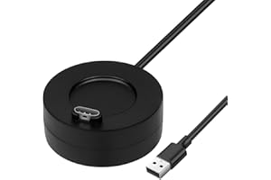 AXFEE 1 Pack Ladekabel für Garmin, Kompatibel mit Garmin Fenix 7/7 Pro/7S/7S Pro/7X/7X Pro/6/6X/6S/5/5 Plus/5X/5X Plus/5S, Forerunner 965/945/645, Instinct-mit 1m/3.3FT USB Kabel