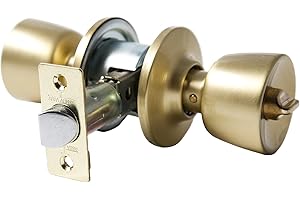 Tesa Assa Abloy 3503U0LM Jeu de poignées TULIPA pour portes Laiton mat Fonction 03 TULIPA
