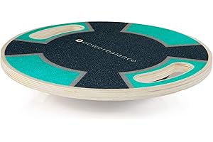 RPM Power Balance Board - Plate-forme d'équilibre pour le renforcement et la rééducation ciblés - Améliore l'équilibre et la coordination.
