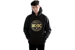 ABSOLUTE CULT AC/DC Men's Rock N Roll Damnation Hoodie