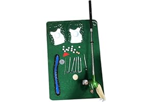 LMLLY Indoor Mini Golf Game, Golfing Man Indoor Golf Game, Indoor Mini Golf Game Set with A Little Guy Attached to Golf Club New for Indoor Outdoor