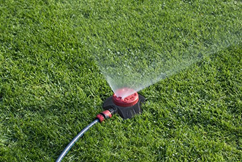 KREATOR KRTGR6541 Aluminium / ABS Sprinkler Wassersprinkler Rasensprenger Bewässerungssystem 8 Sprühfunktionen - 7