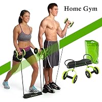 MedFest Abs Home Gym Slimflex Revoflex Xtreme Body Fitness Exercise Gym Rope for Men and Women, Standard Size (Pack of 1)
