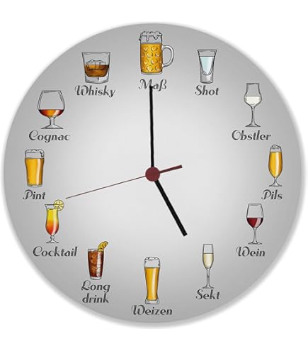 Bunte 3D Wanduhr Unterwasser Meer - 25,4 Cm Leise Wanduhr Für Küche & Wohnzimmer