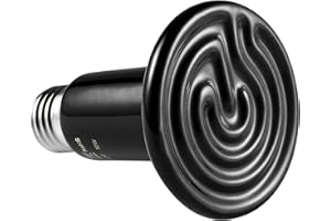 LEDGLE E27 trasmettitore riscaldatore Animali lampadina riscaldatore a raggi infrarossi in ceramica, lampada rettile per anfibi, serpente, uccelli, tartaruga, gatto, cane (150W)