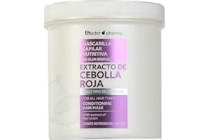Thader Th Pharma Mascarilla extracto de Cebolla Roja para Todo Tipo de Cabellos, 700 ml