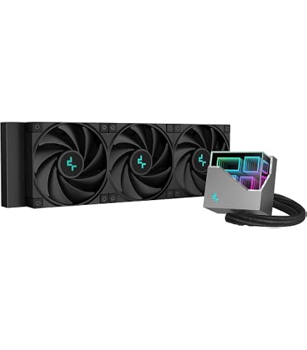 ID-COOLING FROSTFLOW X 240 SNOW CPU-Wasserkühler – AIO-Kühler Mit Weißem LED-Licht, 2x120mm PWM-Lüfter, Für Intel & AMD