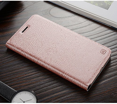 Apple Iphone 7 PU Ledertasche Flip Slim Smart case cover mit Karte Steckplatz (iphone 7 4,7″, Rose Gold) - 2