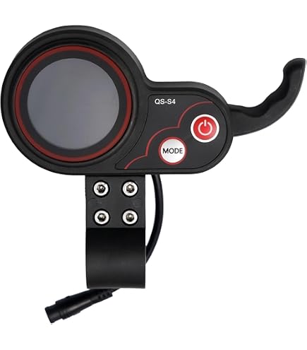 Kit Accélérateur Au Pouce LCD + Contacteur Scooter QS-S4 36V-60V - SODIAL