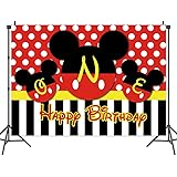 210x150cm Decors De Fete Mickey Minnie Fond Mur Tissu Fete D Anniversaire Decoration Fournitures Enfants Cadeaux 2 Amazon Fr High Tech