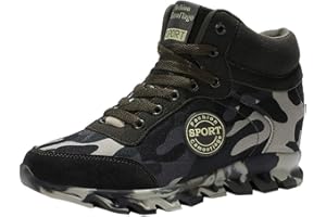 SUSENSTONE Femme Basket Mode Chaussures De Sports Course Fitness Gym AthléTique Outdoor Casual Camouflage Soldes Chaussures à Lacets Ete Grand Taille Respirant Sneakers