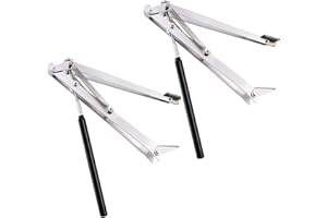 Gimisgu 2 apriscatole per serre, capacità di sollevamento fino a 14 kg, apertura automatica per serra, altezza di sollevamento 45 cm, apertura automatica per tutte le serre (doppia molla)