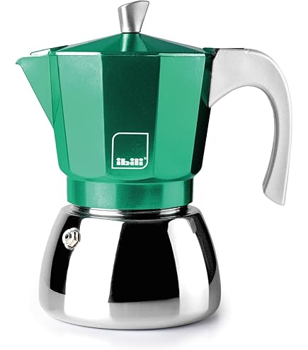 IBILI Percolator, Bahia, rood, 12 kopjes, 600 ml, aluminium