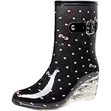 wedge wellies amazon