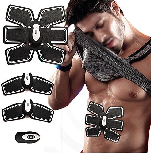 [2017 New Version] Ab Toner Ab Trainer EMS Training Muscle Toner Electronic Muscle for Abdomen Arm Leg Support Men &amp; Women Wireless