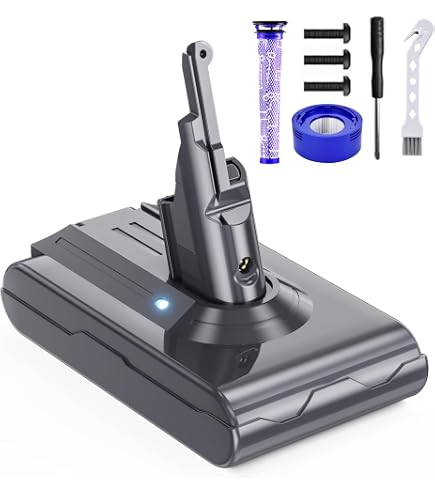 Abakoo Ersatzakku Für Dyson V7 – 21,6V, 3500mAh, Kompatibel Mit V7 Serie