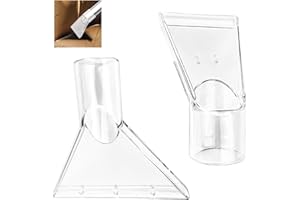 HSLXBY 2 Pezzi Bocchetta Aspiraliquidi Aspirapolvere, Aspirapolvere Testina Ugelli, Bocchetta Lavamoquette Aspiraliquidi Iniezione, 38MM Ugello per Aspirapolver, Pulizia di Tappeti e Divani